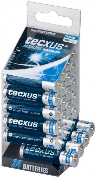 24er Box tecxus LR03/AAA (Micro) High Energie Batterien 1,5V
